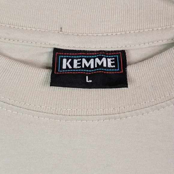 Kemme Amsterdam Holland Vintage Crested Logo Graphic Tee T-Shirt Men's L - Picture 7 of 10